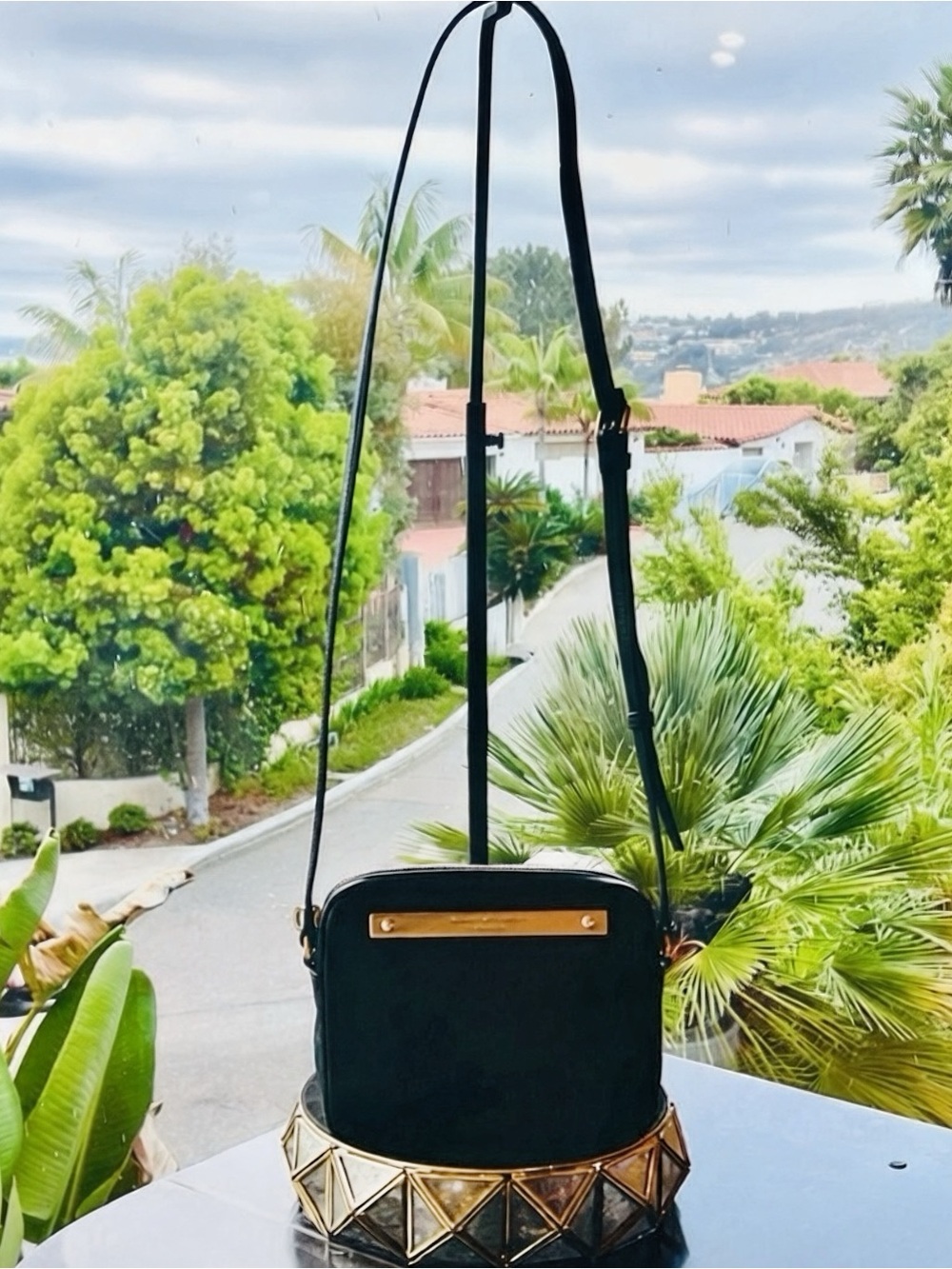 Marc by Marc Jacobs Goodbye Columbus Miru black leather Crossbody bag EUC - Picture 3 of 13